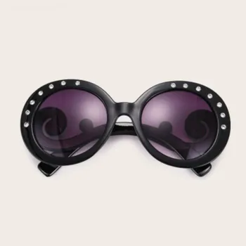 NAUQ retro ovalne Nosorogovo sončna očala za ženske modni trend Oblaki, sonce očala ženske letnik odtenkov za ogledalo ženske