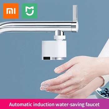 Xiaomi Mijia Samodejno Indukcijske za Varčevanje z Vodo Pipo Smart Sensor Šoba Infrardeča Naprava, Nastavljiv Vode Ohranjevalnik zaslona Tapnite za Kuhinjo