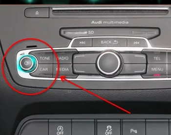 Za Audi Q3 A1 radio preklop MMI glasnost, gumb gumb multimedia navigacija prilagoditev stikalo