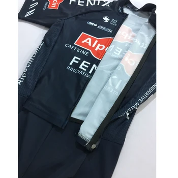 Poletje 2020 Alpecin FENIX moške kratke rokav pro team racing cycing prvak skinsuit pro gel blazinico ciclismo jumpsuit tri obleko