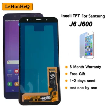 Nov lcd zaslon Za Samsung Galaxy J6 2018 J600 J600F J600Y Zaslon LCD Zaslon na Dotik Za SM-J600F J600G J600FN/ds Sestavljanje Delov