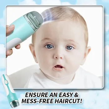 Električni Vakuumski Otrok Hair Trimmer Vacuumer Baby Frizerski Clipper Dojenčka Pričeske Otrok Barber Frizuro
