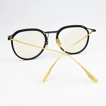 Blagovne znamke krog optičnih očal okvir moških očala ženske okviri Ultra lahka Retro moda oči očala okvirji za ženske