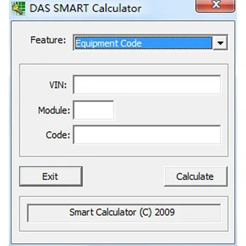 Za DAS Smart Kalkulator Dela za XENTRY Programske opreme Pred Letom