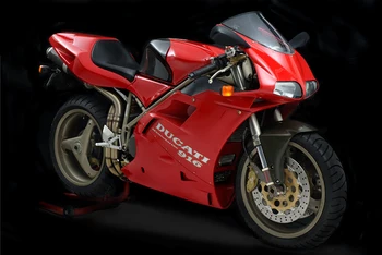 Na Ducati 916 Motorno Kolo, Model 1:12 Motorno Kolo Montažo Model Komplet