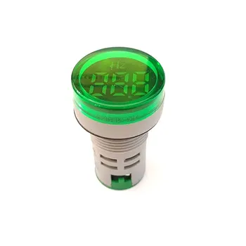 22 mm DIY Mini Digitalni Voltmeter AC 50-500V Voltov Napetosti Tester Meter Zaslon Power LED Indikator Pilotni Žarnica Svetlobo Zaslona
