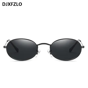 DJXFZLO 2020 Nove Luksuzne Retro Majhen Kovinski Okvir Steampunk sončna Očala Ženske Moški Letnik Ovalne Vintage sončna Očala Očala oculos