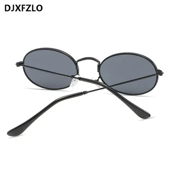 DJXFZLO 2020 Nove Luksuzne Retro Majhen Kovinski Okvir Steampunk sončna Očala Ženske Moški Letnik Ovalne Vintage sončna Očala Očala oculos