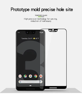 MOFi steklo, kaljeno polno kritje screen protector Za Google Pixel 3 XL steklo plus zaščitno folijo Za Google Pixel 3 telefon film