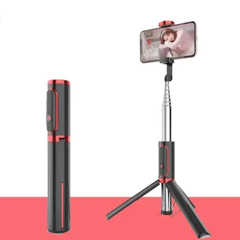 Dekleta Priljubljena Selfie Palico Stojalo A18 Lahek Aluminij Vse V Enem Podaljša Telefon Stojalo Selfie Palico Bluetooth Z Daljinskim Upravljalnikom