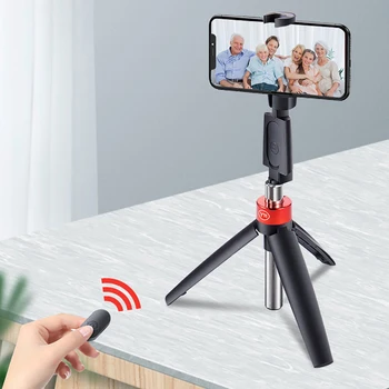 3 v 1 ročni Selfie Palico Brezžičnega Bluetooth 4.0 Telefon Nastavek za Vključitev Selfie Bar 360° Obračanje Zložljivo Stojalo za iPhone Xiaomi