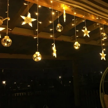 LED Božična Luč Obesek Visi Svetilka Dekorativne Razsvetljave Držalo Stekla Poroko Vrtno zabavo Doma Dekoracijo Nepremočljiva Umetnosti