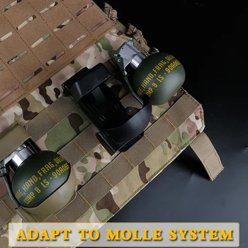 Airsoft M67 Lutke Bombo Model Pasu Posnetek Plastičnih Molle Sistem M-67 Gren Vrečka Shranjevanje na Prostem, Cosplay Taktično Paintball