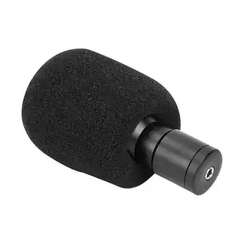 Mikrofon Lahki Prenosni Kondenzatorski Mikrofon s Windsheid za Telefon, Fotoaparat, Videokamera studio mikrofon Kondenzatorski Mikro