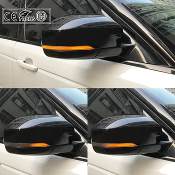 2Pcs Dynamic LED strani ogledalo blinker Luči Obrnite Signalna luč Za Land Rover LR4 Odkritje Range Rover Sport Evoque MK IV