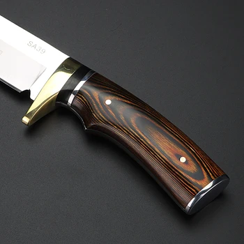 Zunanji nož fiksno rezilo noža 7CR17MOV jekla kampiranje lovski nož naravnost nož self-defense kratek nož