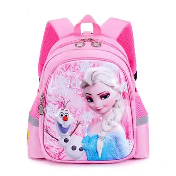 Disney Srčkan Baby Nahrbtnik Nov Modni Zamrznjene Elsa Princesa Dekliška šolska torba Vrtec Za šolsko 3-6Y