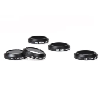 Mavic Pro Objektiv Kamere UV Filter CPL ND4 ND8 ND16 Za DJI Mavic Pro Platinum Brnenje Rezervnih Delov Polarizer Neutrual Gostota Filtra