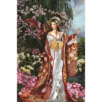 5D DIY Diamond Slikarstvo Naslikal Mozaik Vezenje Starih Princesa Navzkrižno šiv Vezenje Obrti Dekoracijo KBL