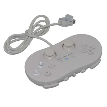 Klasične Igre Na Srečo Pad Žično Krmilnik Za Igre Za Nintendo Wii, Z Za Turbo Funkcija Simulira Dvojno Palico