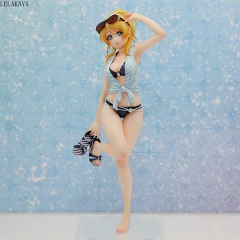 23 cm Ljubezen Živi Spremeniti Seksi Bikini Eli Ayase Ellie Kopalke Ver. Anime PVC Akcijska Figura, Zbirka Model Igrače Šoli Idol Projekta