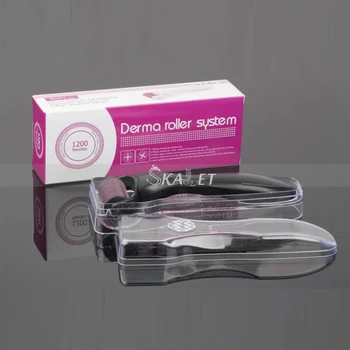 Prenosni Derma Roller 1200 Titana Mikro Igla za Zdravljenje Zlom Las in Nego Kože