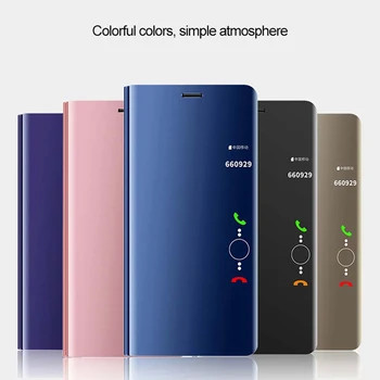 Primerom ogledalo Za Samsung Galaxy S 20 S20 Ultra Plus Primeru Smart Spanja Tipkovnica Za Samsung S20ultra S20plus s20+ Stojalo Coque Pokrov