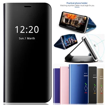 Primerom ogledalo Za Samsung Galaxy S 20 S20 Ultra Plus Primeru Smart Spanja Tipkovnica Za Samsung S20ultra S20plus s20+ Stojalo Coque Pokrov