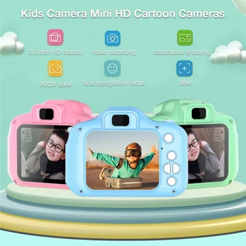 Otrok Kamera Mini 2 Palca Nepremočljiva HD Kamera Izobraževalne Igrače, Lepe Fotografije Kamero Za Otroke Darilo za Rojstni dan Dropship