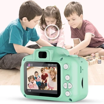 Otrok Kamera Mini 2 Palca Nepremočljiva HD Kamera Izobraževalne Igrače, Lepe Fotografije Kamero Za Otroke Darilo za Rojstni dan Dropship