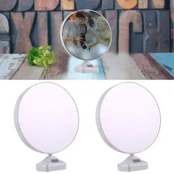 LED Luči, Plastike Foto Okvir Plastičnih Čarobno Ogledalo Okraski Kozmetični Darilni Doma Platišča Oblikovanje Kozmetično Ogledalo Tabela Elektronski