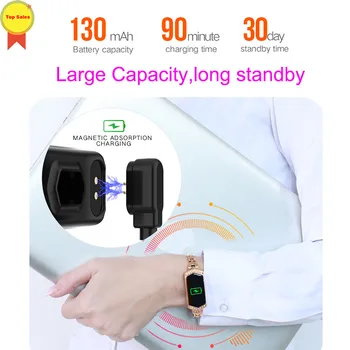 Pametno gledati ženske Fitnes zapestnica Srčni utrip tracker Spremljati krvni tlak kisika lady smartwatch band najboljše darilo fo punco