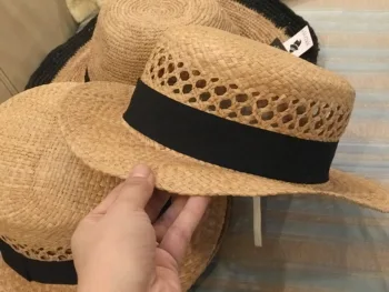 01910-shi ročno rafija travo Lahki dihanje fedoras klobuk plaži fecoras skp moški ženske panama jazz klobuk
