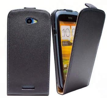 Flip luksuznega usnja primeru pokrovček Za HTC One S Primeru