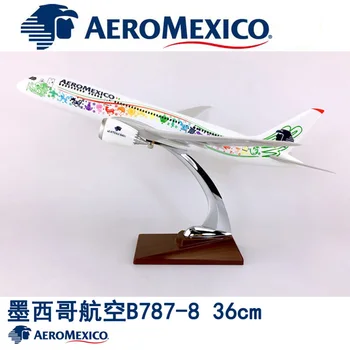 36 CM 1:150 B787-800 model AEROMEXICO Airlines W znanja 787 kovinske zlitine letalo letalo zbirateljske prikaz modela