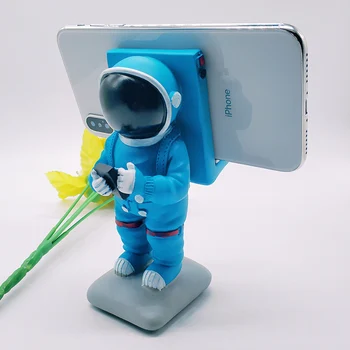 Klasična Astronavt Astronavt Mobilni Telefon Nosilec, Stojalo Pametnih Telefonov Držalo za Podporo support Desk Dekor za iPhone XiaoMi Huawei Samsung