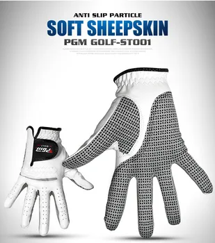 1 KOS Golf Rokavice za Moške Levo Desno Roko Mehko Dihanje Čiste Ovčje kože Z Anti-slip Granule Golf Golf Rokavice Moški