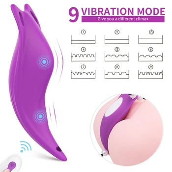 Nosljivi Hlačne Vibrator z Brezžičnim Daljinskim Hlačke z vibriranjem, Nevidno Stimulator Klitorisa Sex Igrače za Ženske in Pari