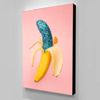 Wall Art HD Natisne Čudno Banana Doma Dekoracijo Sadje Plakat Minimalističen Slike Nordijska Platno Slog Slike Za dnevno Sobo