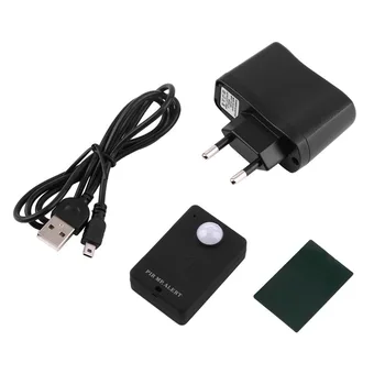 LESHP A9 Mini Alarm PIR Senzor Ir GSM Brezžični Alarm za Visoko Občutljivost Zaslona Motion Detection, Anti-theft EU Plug Kos