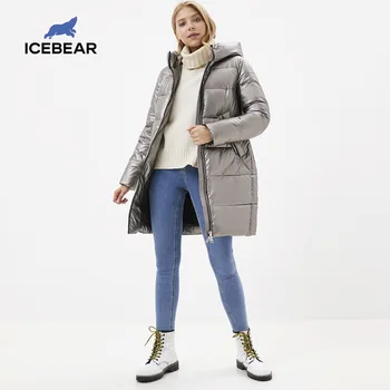 ICEbear 2020 Pozimi Priložnostne Parka Modni ženski Plašč ženska oblačila Tesen hooded ženska jakna GWD20161D
