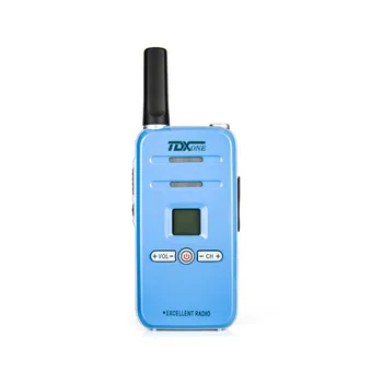 2PCS Novi Mini TDXONE TD-V7 Walkie Talkie 5W 16CH UHF400-480MHz Handhelds Priročno 7 Barve, ki je Primerna za Baofeng Uv-5r UV82UV-82