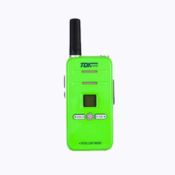 2PCS Novi Mini TDXONE TD-V7 Walkie Talkie 5W 16CH UHF400-480MHz Handhelds Priročno 7 Barve, ki je Primerna za Baofeng Uv-5r UV82UV-82