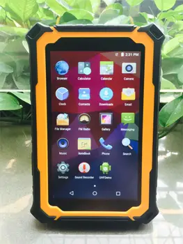 Kitajska Original T71V3 Robusten Mini Tablet PC IP67 Nepremočljiva Android 5.1 OS Prostem Računalnik 3GB RAM 13MP UHF LF RFID GPS Sončni svetlobi
