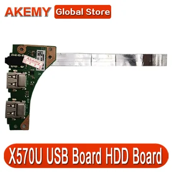 Za ASUS YX570U YX570UD X570U X570UD _IO USB priključek za Slušalke Odbor s kabel