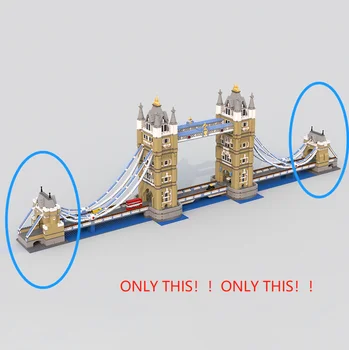 London Bridge svetovno znanih znamenitosti simulacije stavbe modul svetovno znane stavbe otroke ročno DIY igrača darilo