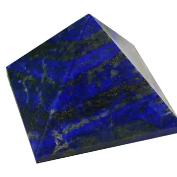 Naravni Lapis Lazuli Kristalno Piramido Stolp 3 cm, Energetsko Celjenje Darilo Doma Dekor