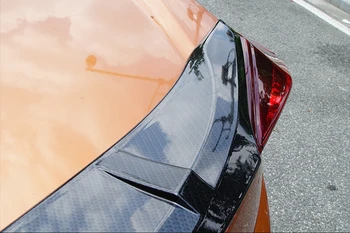 Za Honda Civic Spojler 2016 2017 LED Luči SY Slog Rep Krilo Dekoracijo ABS Plastike Unpainted Premaz Barve Zadaj Prtljažnik Spojler