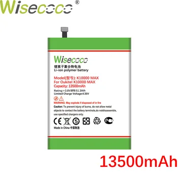 WISECOCO 13500mAh K10000 MAX Baterija Za Oukitel K10000 Max Visoke Kakovosti Mobilni Telefon Baterija+Kodo za Sledenje