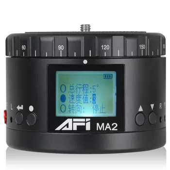 AFI MA2 Kovinski Električni Glavo Panoramski Gimbal Fotoaparat Stabilizator 360-Stopinjski Časovni Zamik Streljanje Trajno Življenje HD Zaslon Za Canon